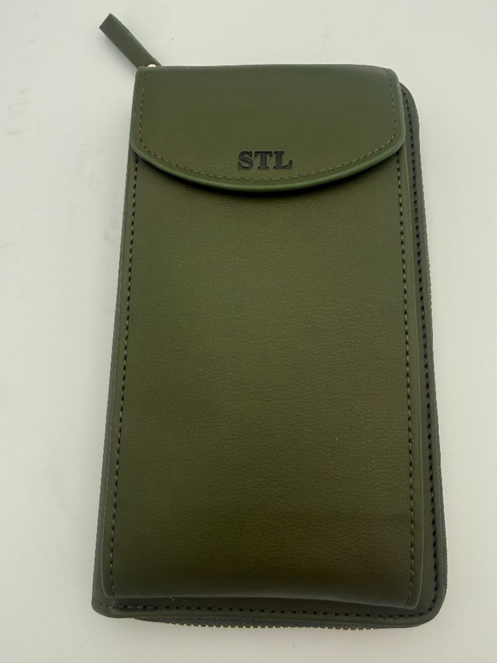 STL Selena The Label Original Crossbody Clutch Wallet Green